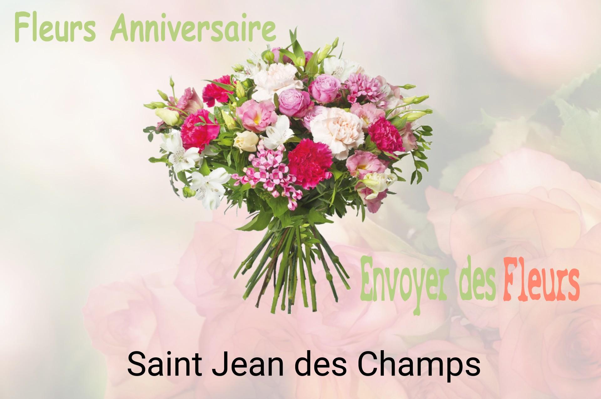 Bouquet de fleurs d’anniversaire livré à Saint-Jean-des-Champs