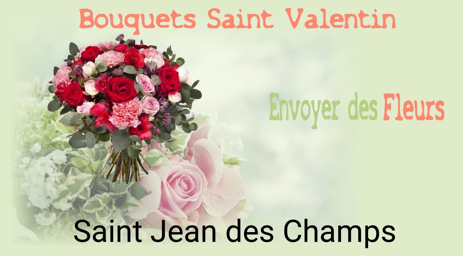Roses de Saint-Valentin livrées à Saint-Jean-des-Champs